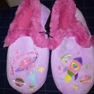 Warm lining indoor / outdoor slippers